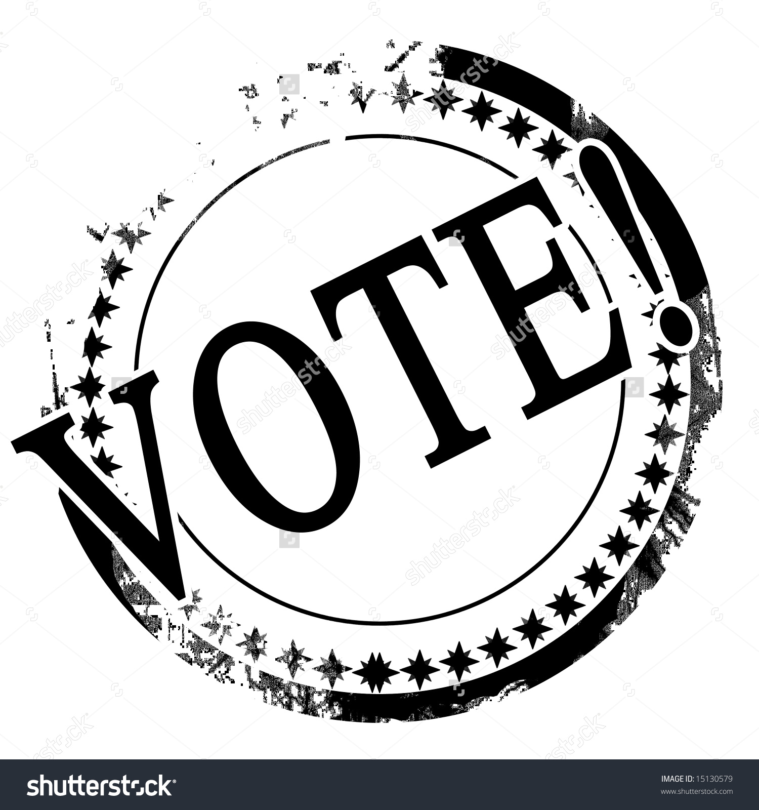 Black Stamp Vote Written On Stock Illustration 15130579.