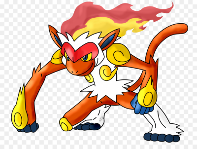 Infernape PNG.