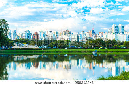 Ibirapuera Park Sao Paulo Brazil Stock Photo 167820671.