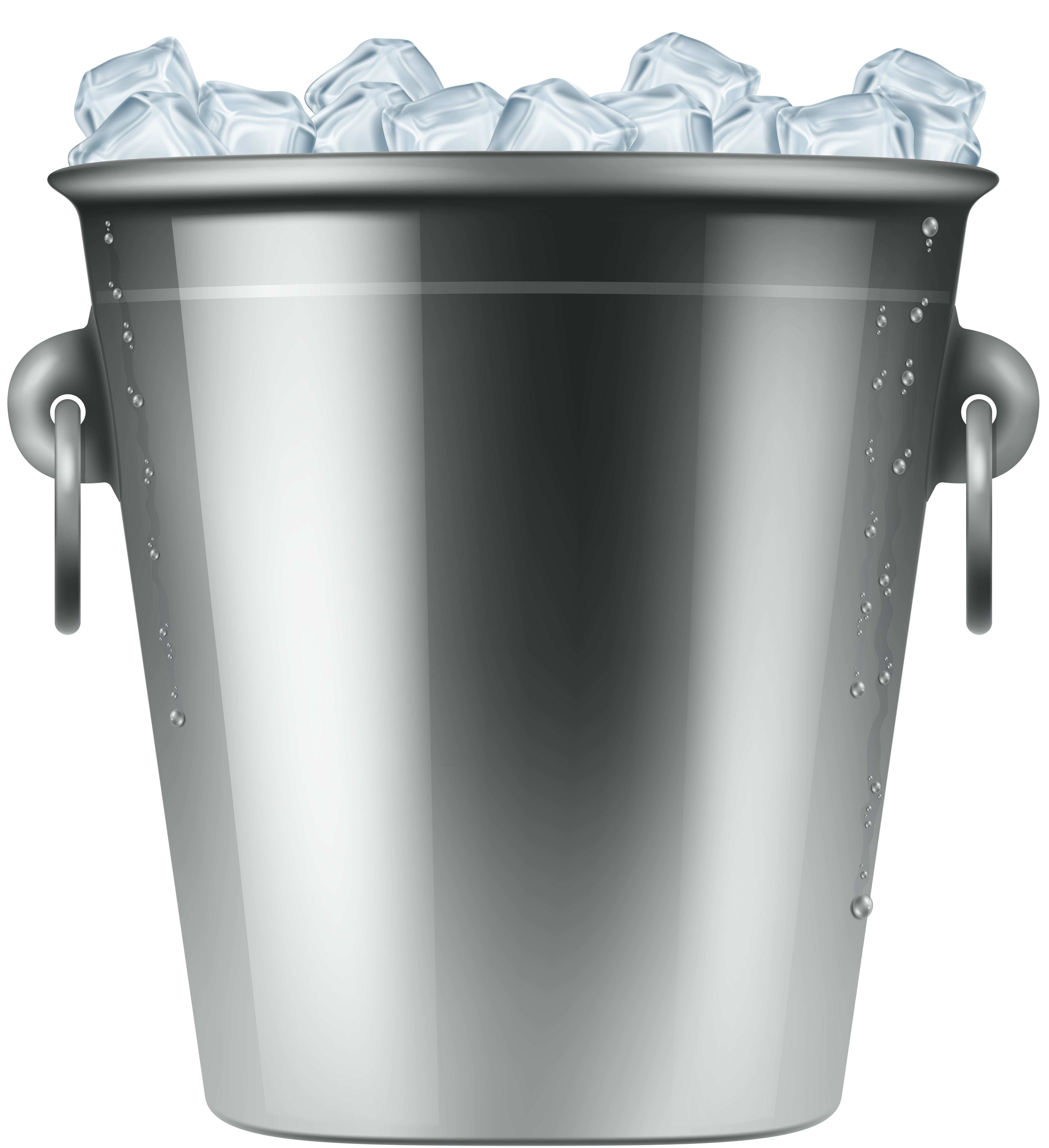 Ice Bucket PNG Clip Art.