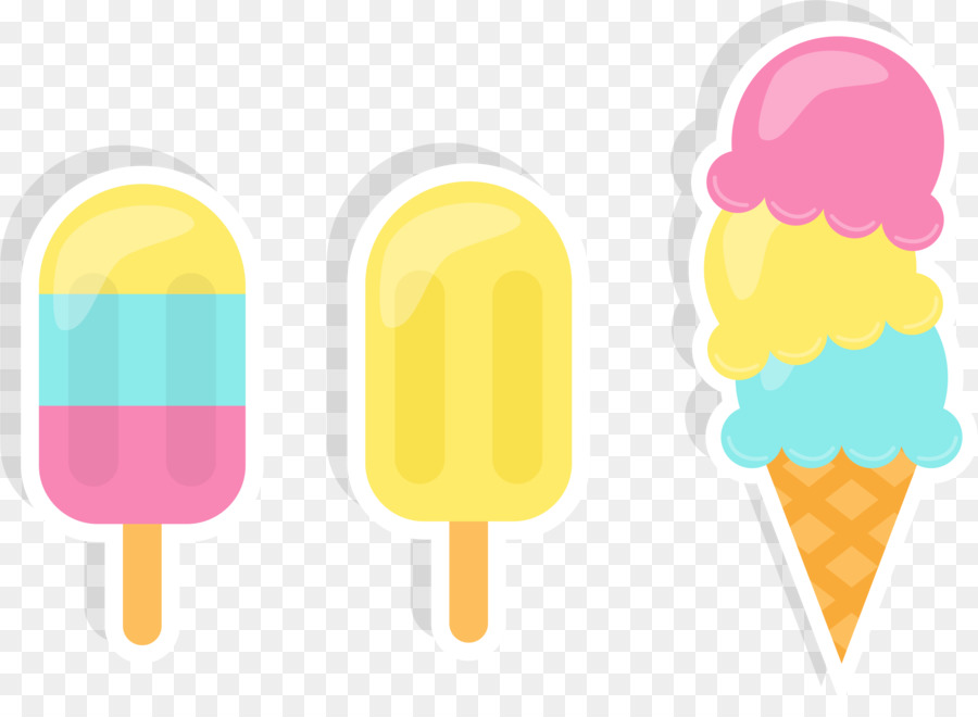 Ice Cream Cone Background.