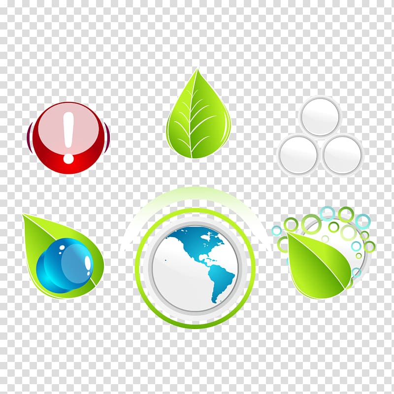 Symbol Logo Icon, Energy and Environmental Protection.