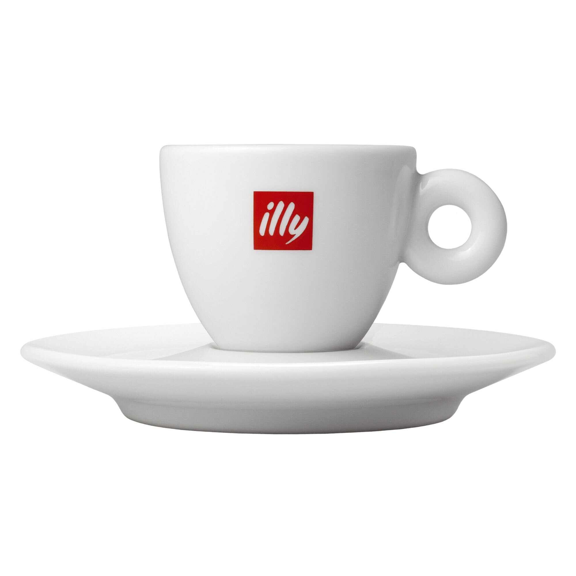 illy Logo Espresso Cups (Set of 4).