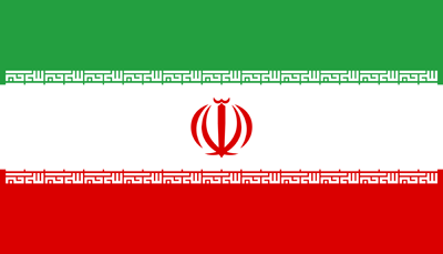 Iran flag icon.