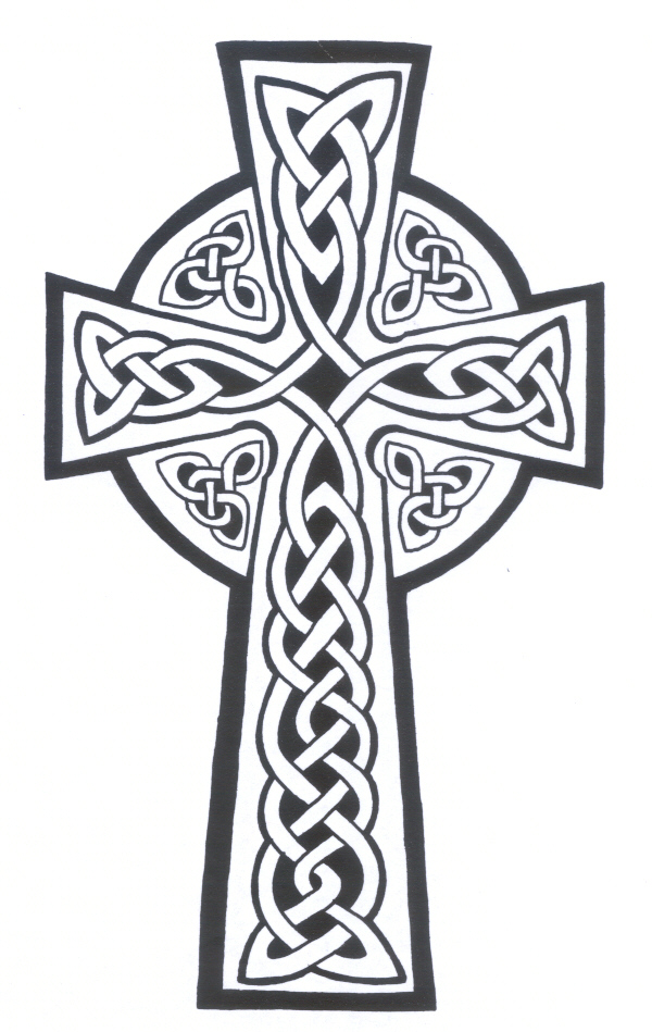 255 Celtic Cross free clipart.