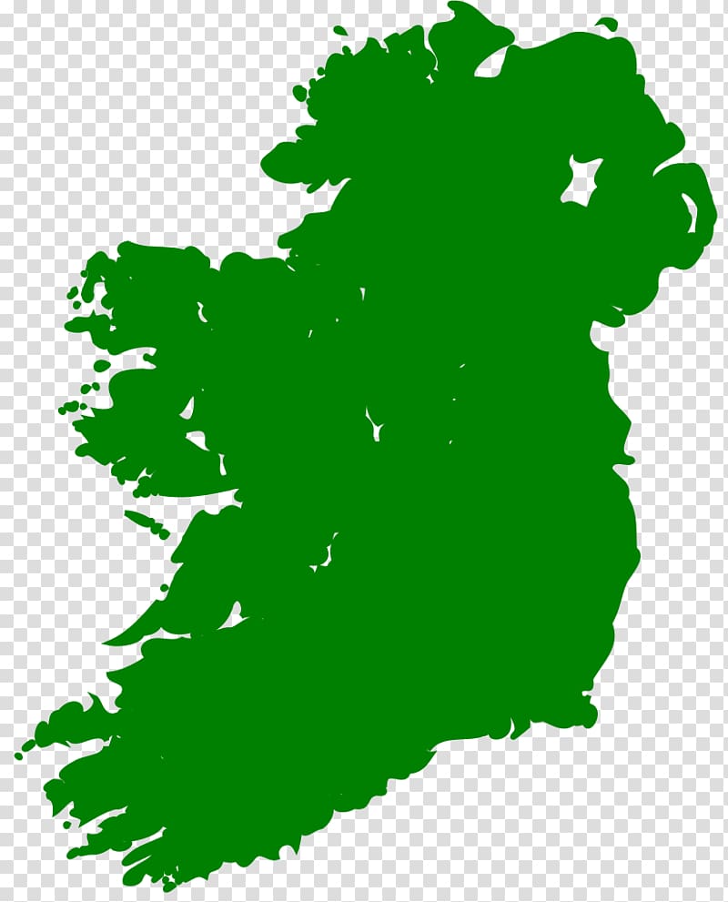 Local Post Co. Outline of the Republic of Ireland Map.