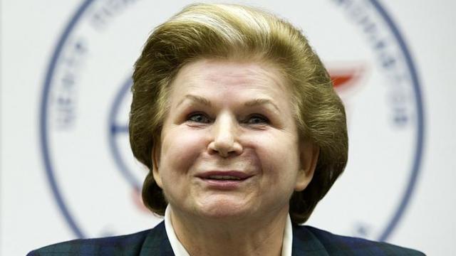 The First Woman in Space: the story of Valentina Tereshkova.