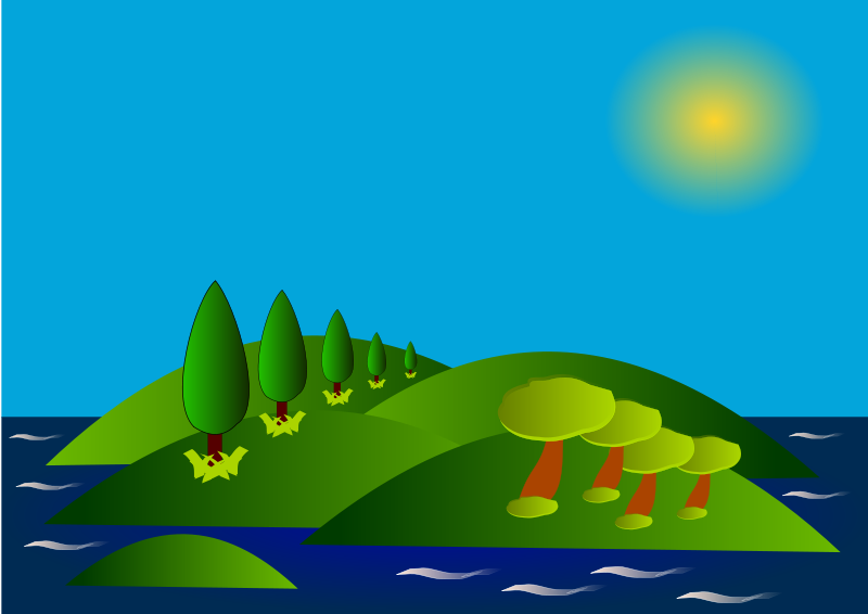 Island Clipart.