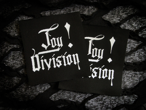 Joy Division Logo Goth Punk Patch.