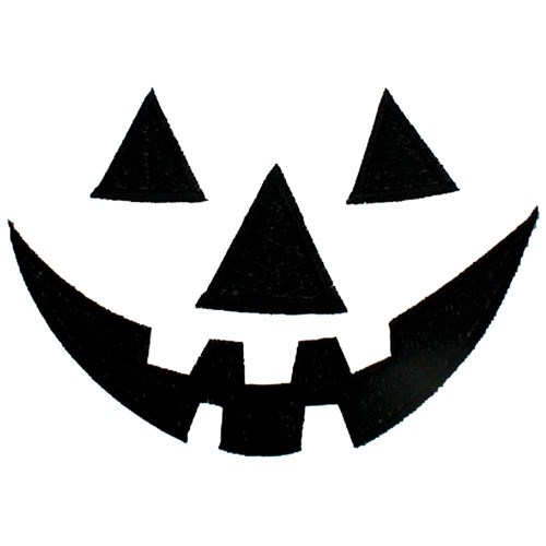 Jack o lantern face clipart black and white 3 » Clipart Portal.