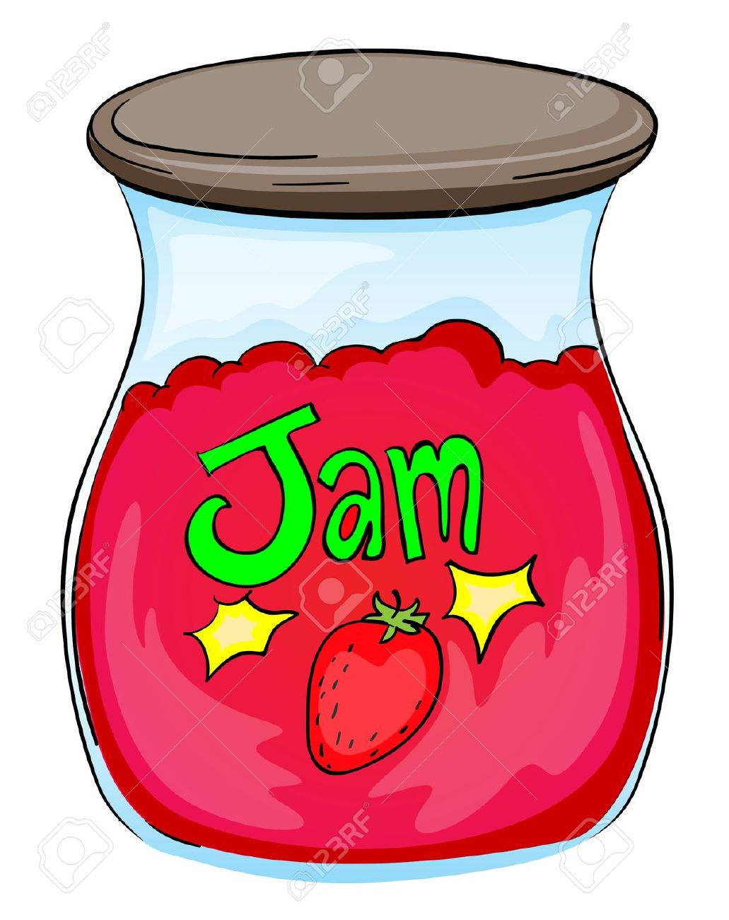 Jam Clipart Images.