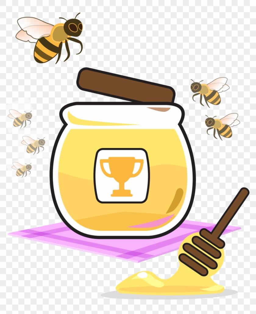 Best HD Honey Jar Clip Art Image » Free Vector Art, Images, Graphics.