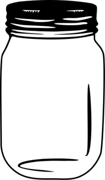 Mason jars clipart.