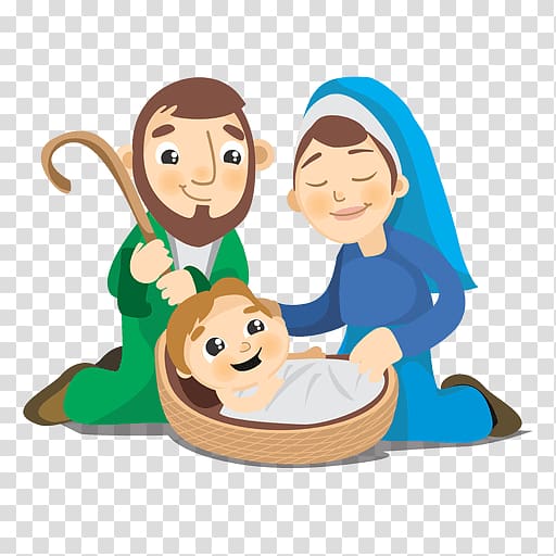 Nativity of Jesus Child Jesus, Birth transparent background PNG.