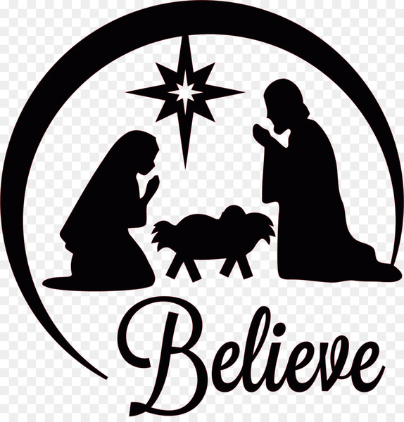 Nativity scene Manger Christmas Nativity of Jesus Clip art.