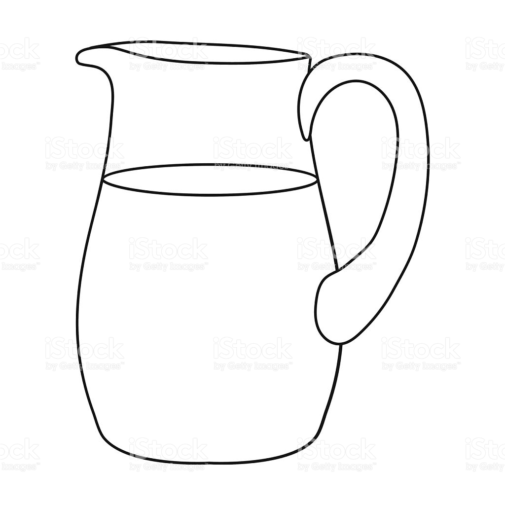 Jug clipart black and white 6 » Clipart Station.