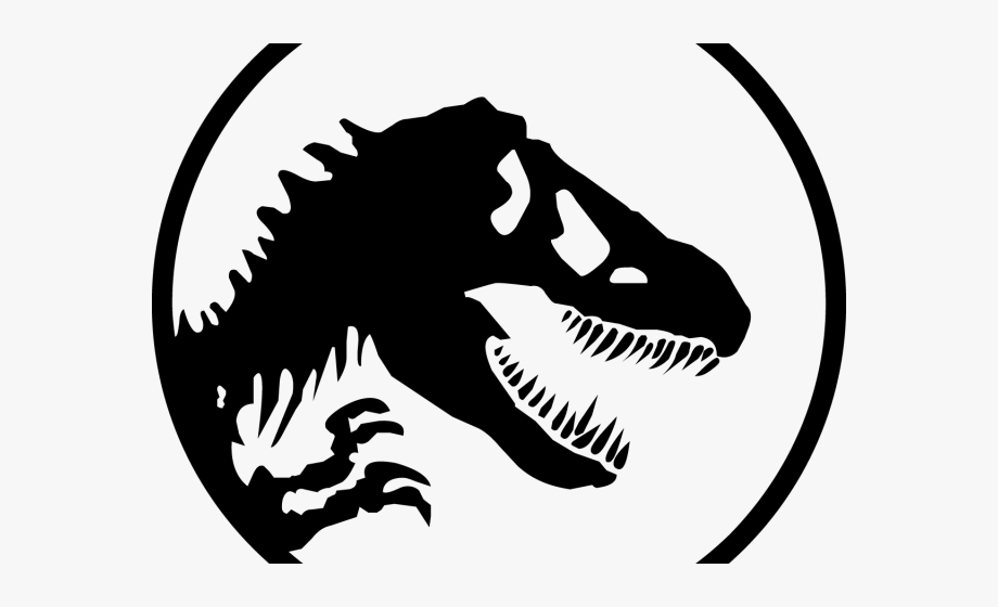 Jurassic Park Clipart Black And White.