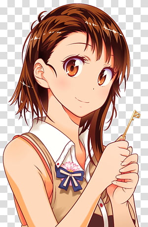 Kosaki and Chitoge, Nisekoi Chitoge and Onodera illustration.