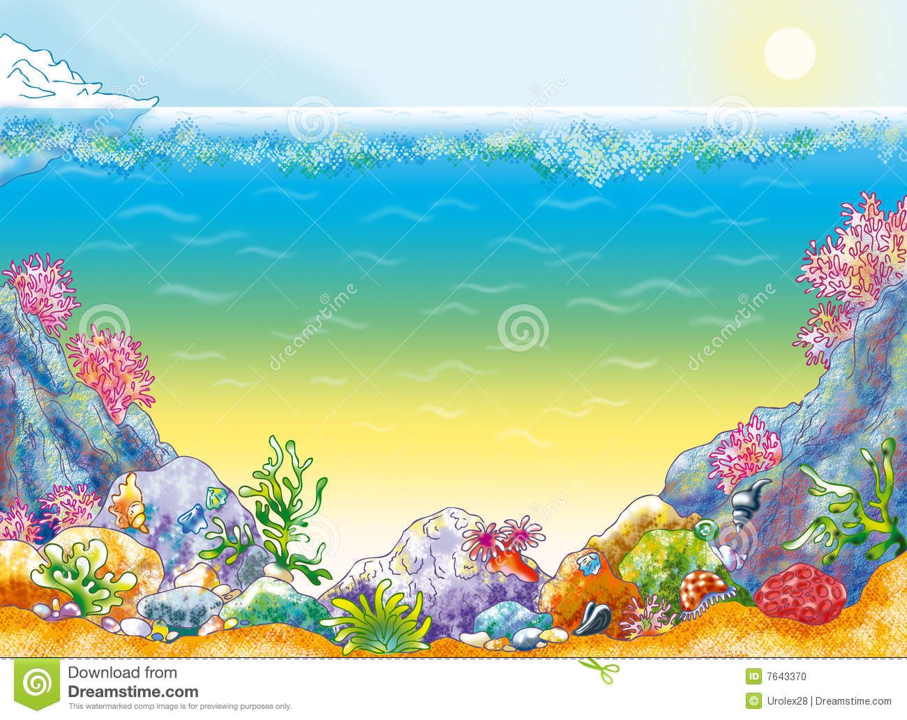 Ocean Floor Clip Art.