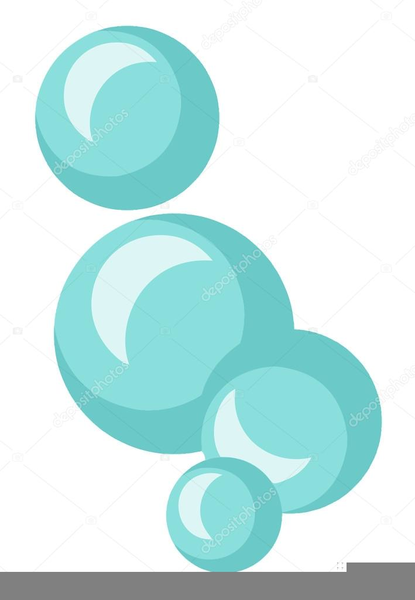 Ocean Bubbles Clipart.