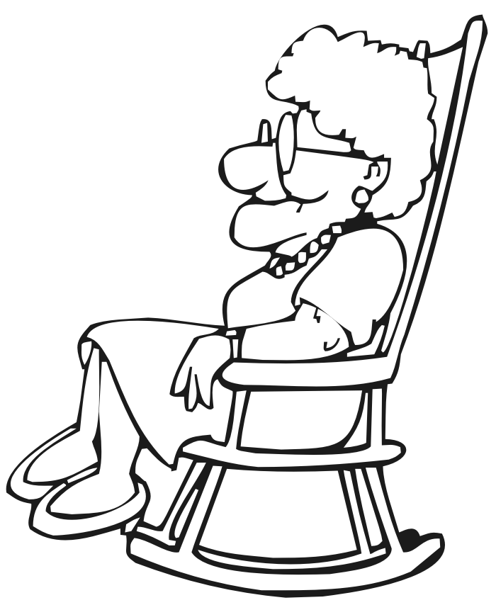 Free Grandma Clipart Black And White, Download Free Clip Art.