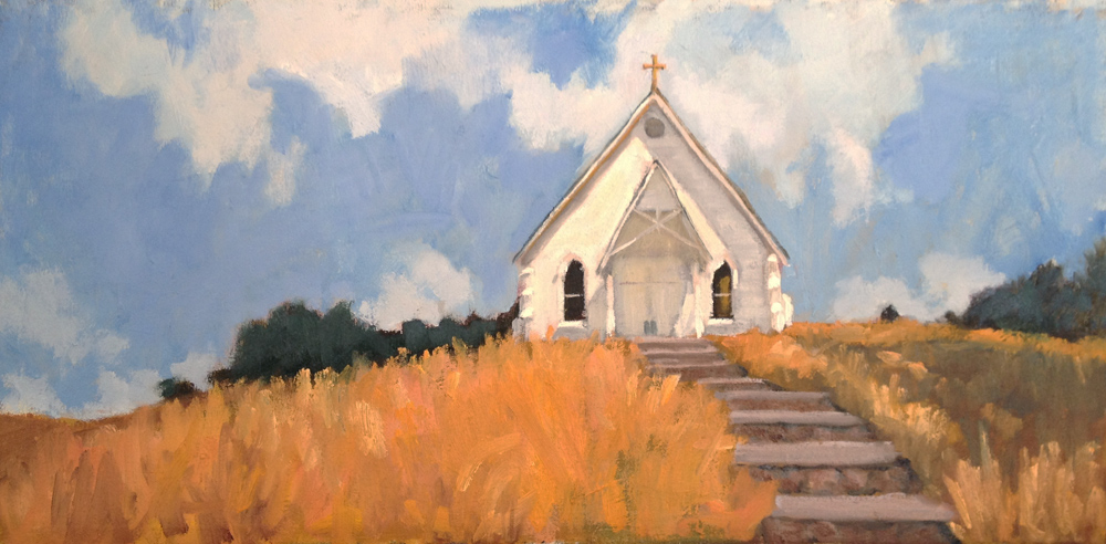 Lovely painting! dnewmanpaintings: Old St. Hilary Church in.