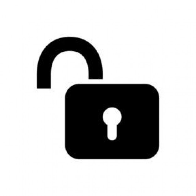 Download Free png pin Lock clipart open lock #1.