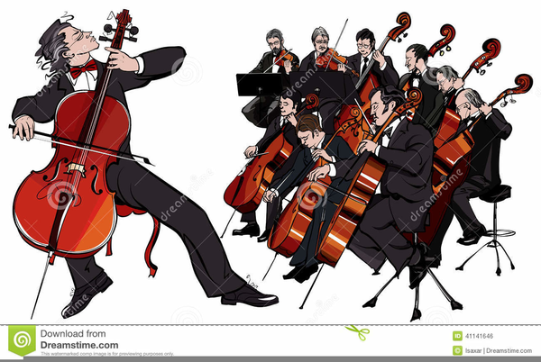 Free String Orchestra Clipart.