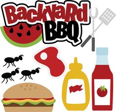 Bbq clipart digital clip art outdoors summer backyard bbq clip 2.