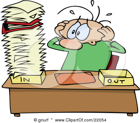 Paperwork Clipart.