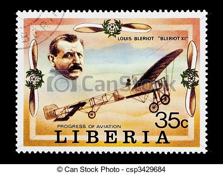 Stock Photo of louis bleriot.