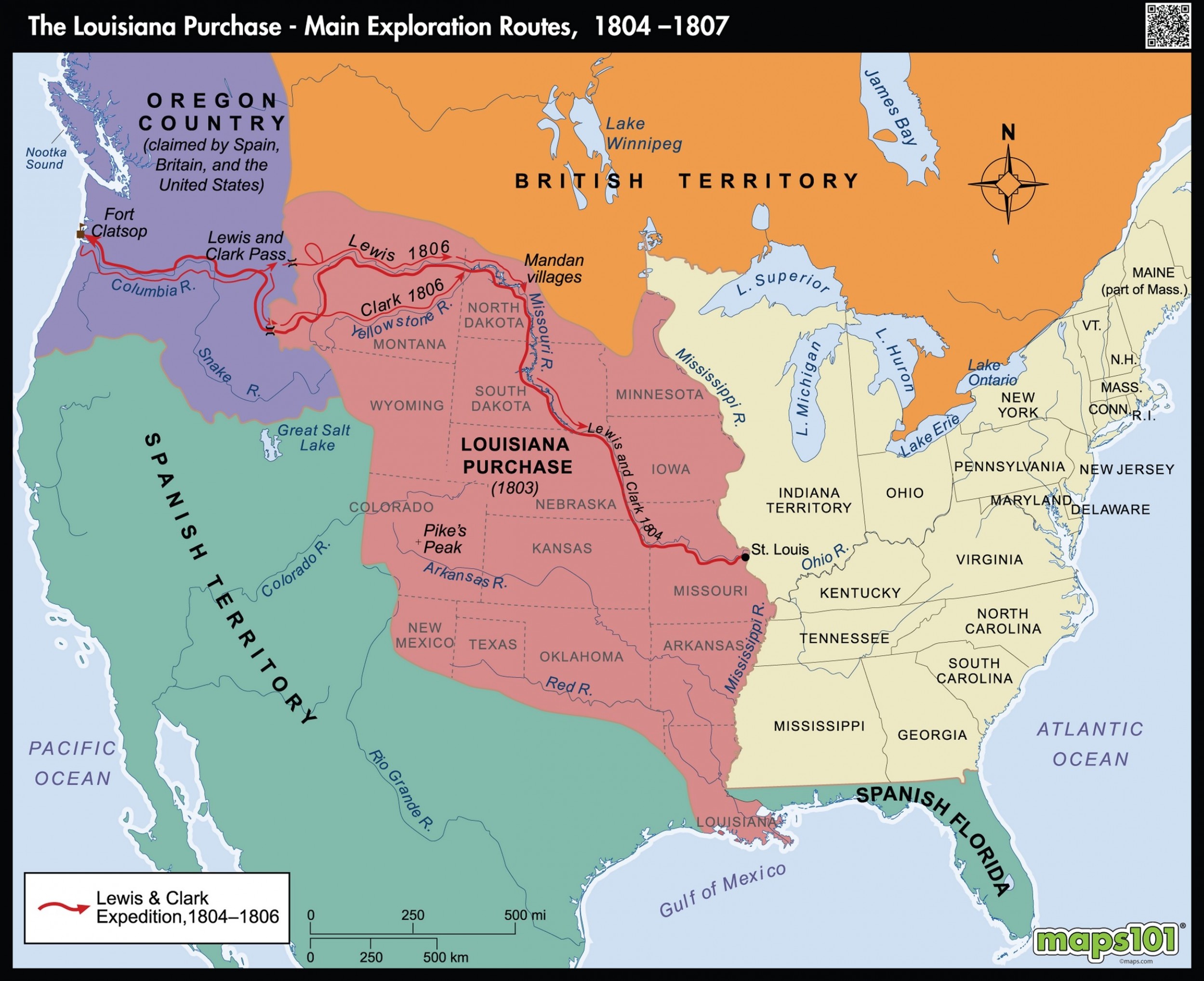 Louisiana Purchase Map Worksheet.