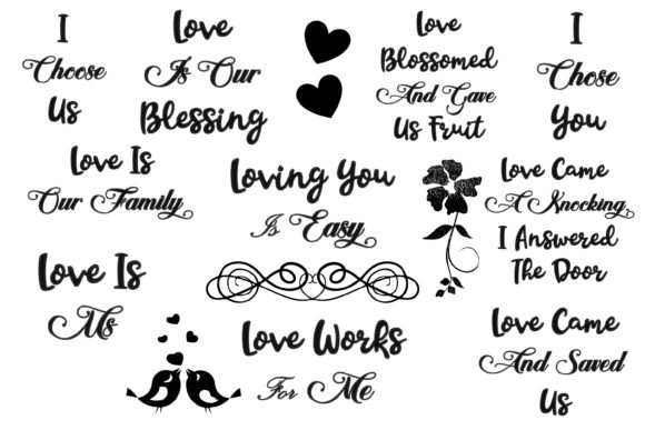 Love Quotes with Clipart.