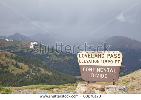 Loveland Pass Stock Photos, Royalty.