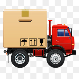 Goods Truck Clipart.