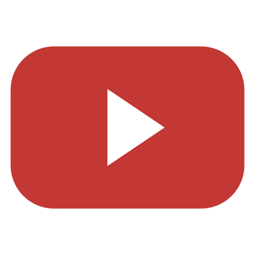 Youtube play button logo.