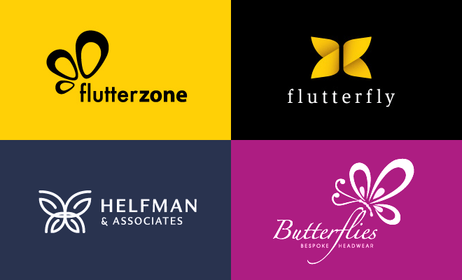 40 Creative Butterfly Logo Design examples for Inspiration.