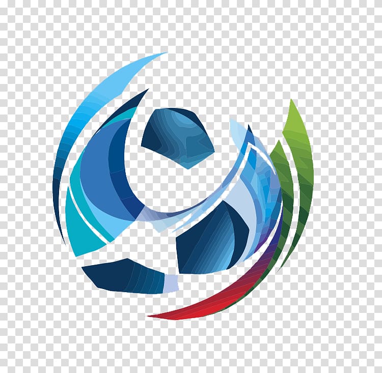 Blue and green ball team logo, 2018 FIFA World Cup 2022 FIFA.