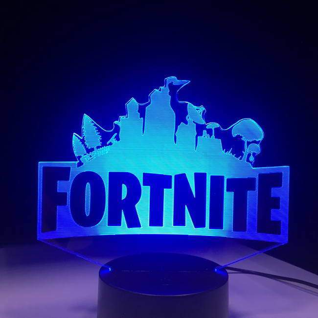 Fortnite Logo 3D Illusion Lamp.