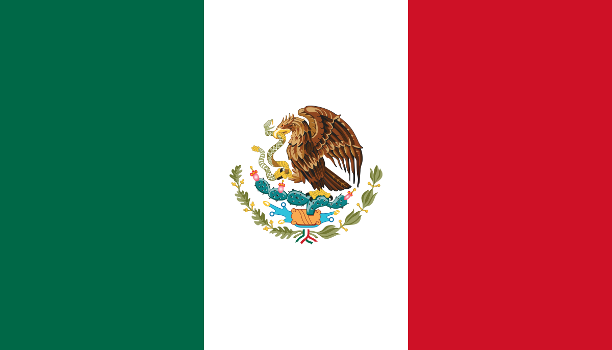 Flag of Mexico.