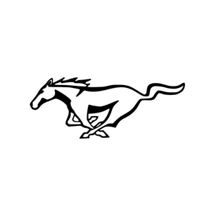 Mustang Horse Logo.