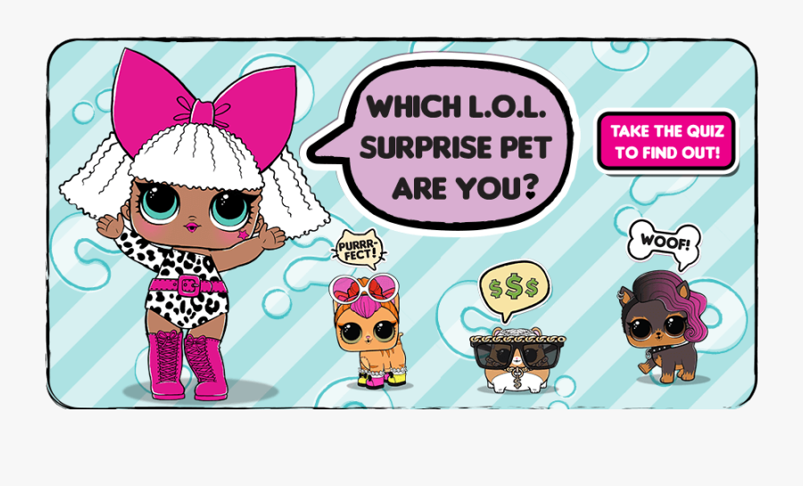 Lol Surprise Pets Adesivo , Free Transparent Clipart.