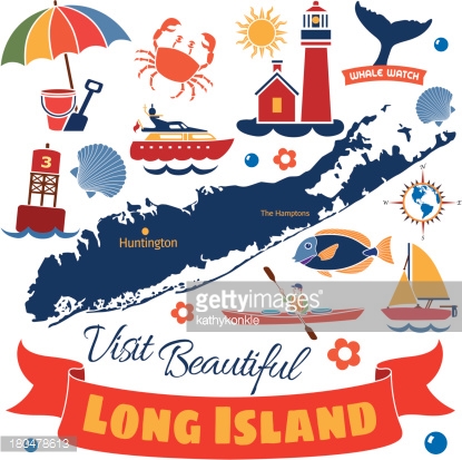 Long Island Vector Art.