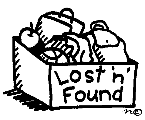 Lost Clipart Black And White.