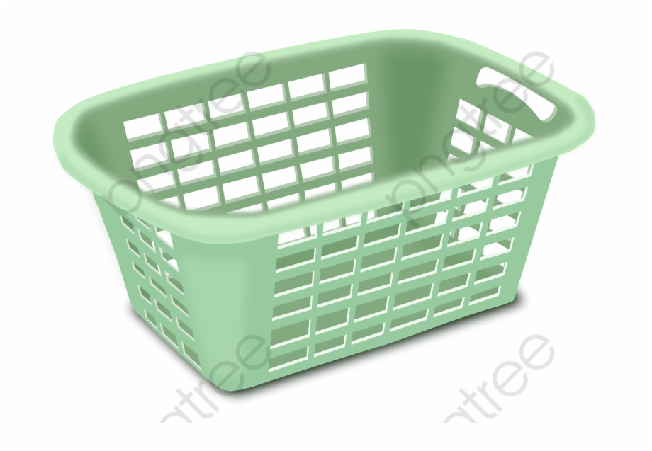 Laundry Basket Clipart.