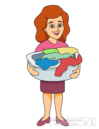 Free laundry clipart clip art image of 3.