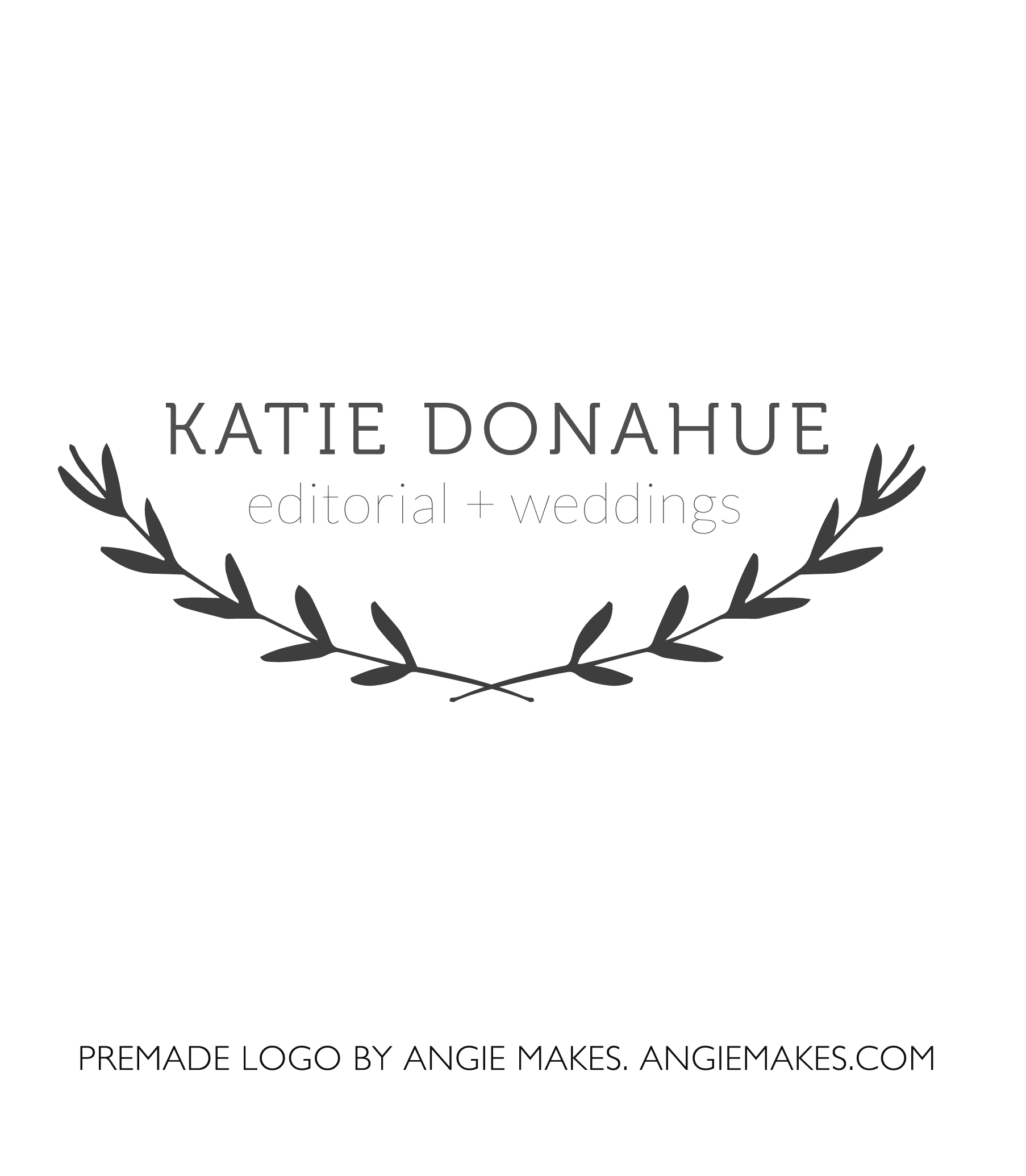 Katie Modern Laurel Branch Logo.