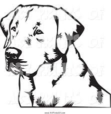 Image result for labrador retriever profile silhouette.