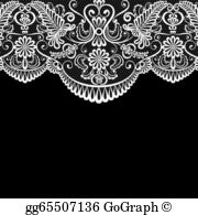 Lace Border Clip Art.