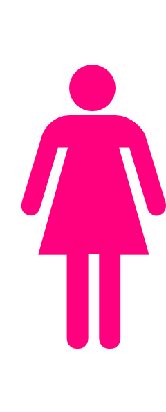 Showing post & media for Woman restroom symbol.